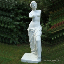 stone carving venus de milosculpture marble garden statue naked woman